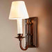 Buy Wall Sconce Australia East Borne 1 Light Sconce Base Bronze - ELPIM901FLBR