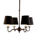 Buy Chandeliers Australia Milton Chandelier 4 Lights Bronze Brass - ELPIM51117ABD