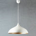 Buy Pendant Lights Australia MacMillan Large Oval Pendant White Brass Lining - ELASWGBT53W