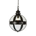 Buy Pendant Lights Australia Saxon 1 Light Pendant Small Black - ELCITWRT18SBLK