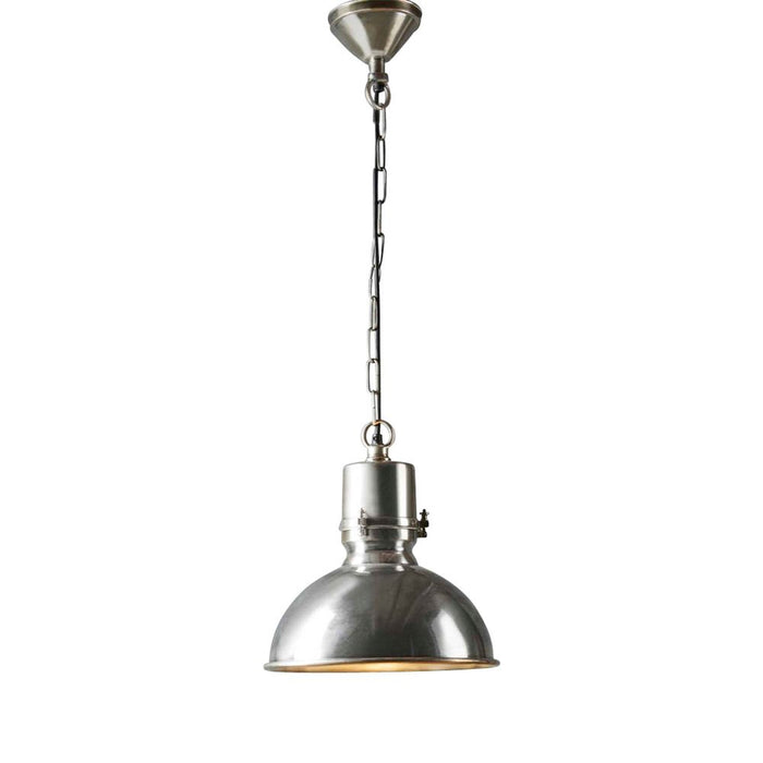 Buy Pendant Lights Australia Augusta Large 1 Light Pendant Silver - ELPIM50965AS