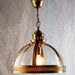 Buy Pendant Lights Australia Winston 1 Light Pendant Antique Brass Small - ELCITFR4482B