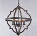 Buy Pendant Lights Australia Hyatt Medium Pendant Light Grey Iron - ELZR74304
