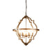 Buy Pendant Lights Australia Hyatt Large Pendant Light Grey Iron - ELZR74304L