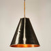 Buy Pendant Lights Australia Monte Carlo 1 Light Pendant Black, Brass - ELPIM51946GM