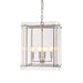 Buy Pendant Lights Australia Duke 4 Light Pendant Nickel - ELZRD50714N
