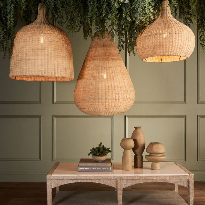 Drift Rattan Pendant Natural - ELBER0077