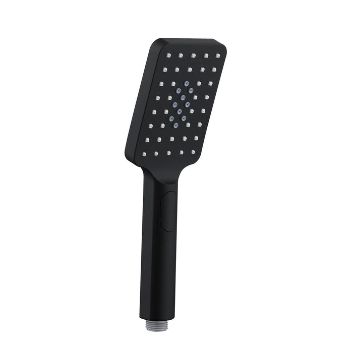 Oskar / Zevio 250mm Twin Shower Combo Top Inlet Matte Black - TSSTI-B10