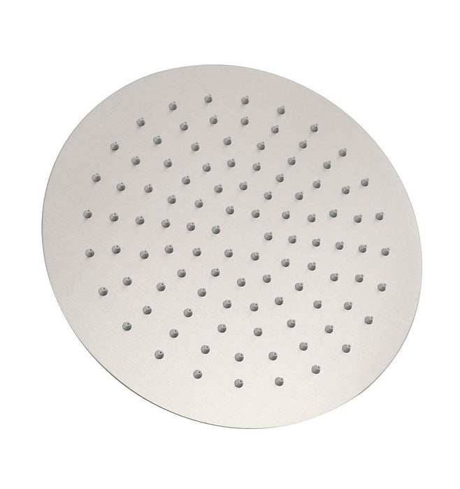 Vetto 250mm Round Shower Head Brushed Nickel - PSSH10BN