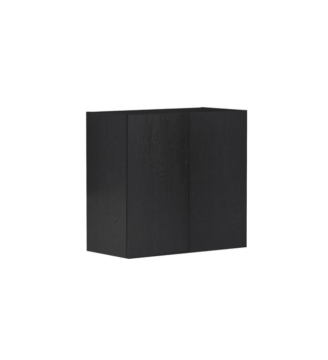 Byron/Bondi Wall Cabinet Laundry Black Oak - LA-WCBY600B