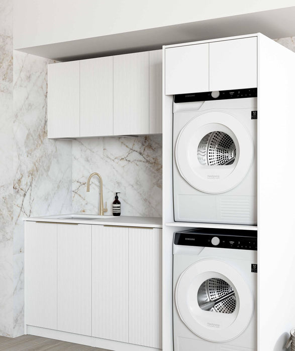 Bondi Laundry Kit White - LA-1960C-BOW-PW