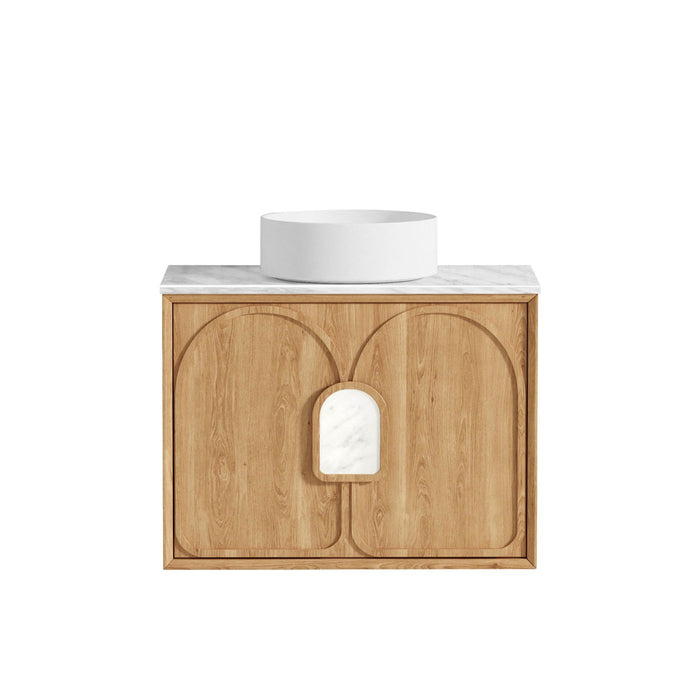 Laguna Wall Hung Vanity Natural Oak - LG750N