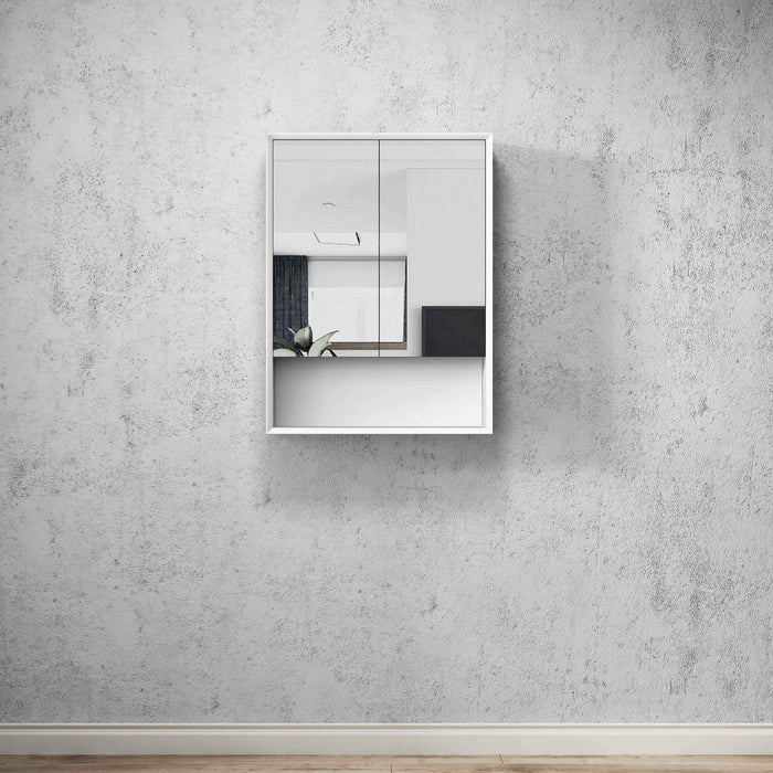 Boston Wall Cabinet 600X800 Matte White Plywood - BSSV600W