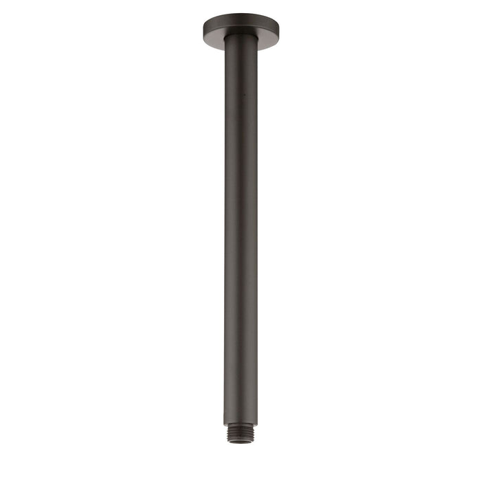 Vetto Round 300mm Ceiling Shower Arm Gun Metal - PCSA3GM