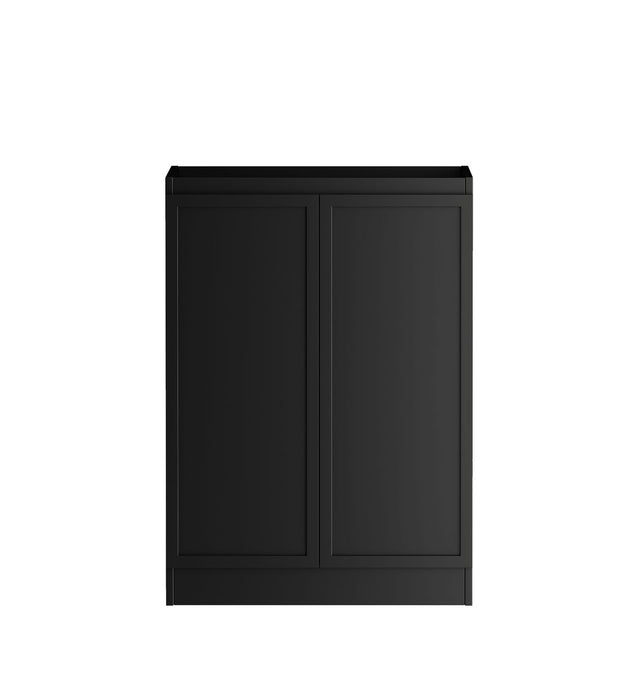 Hampshire Plywood Laundry Cabinet Matte Black - LA-1060-BOHB-NCA