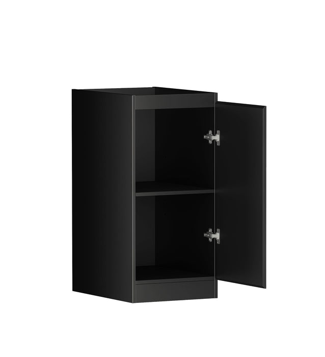Hampshire Plywood Laundry Cabinet Matte Black - LA-1060-BOHB-NCA