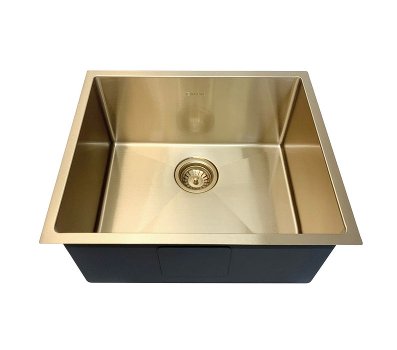 Axon 450mm Kitchen Sink Brushed Gold - M-CBS-810-45BG