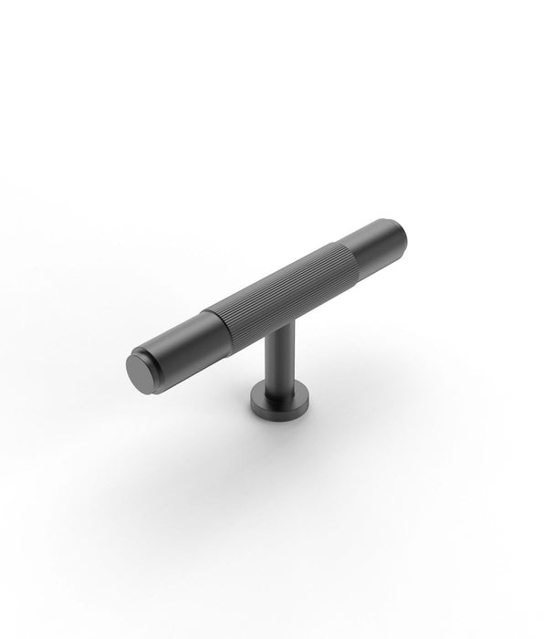Soho 80mm Handle Gun Metal - SOHDL-GM