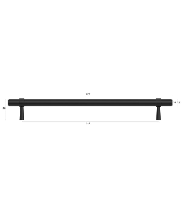 Astor 270mm Handle Matte Black - ASHDL224-BLK