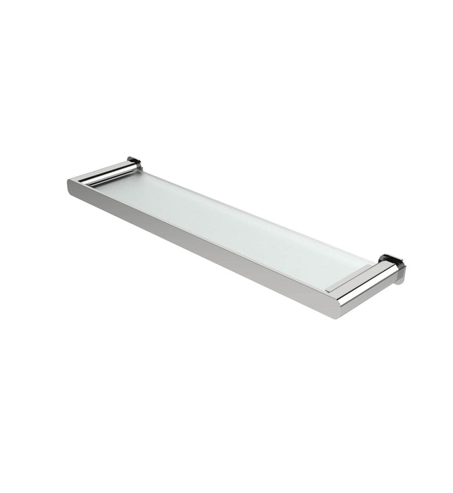 Oskar Metal and Glass Shelf Chrome - AC4110