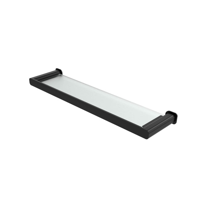Oskar Metal and Glass Shelf Black - AC4110B