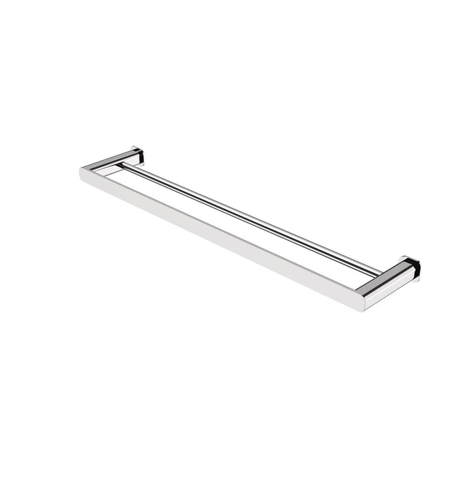 Oskar 600mm Double Towel Rail Chrome - AC4112