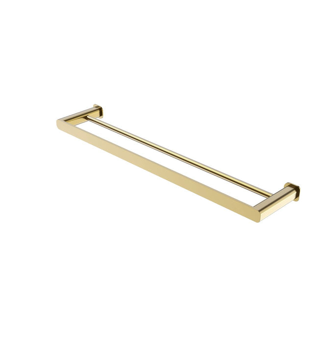 Oskar 600mm Double Towel Rail Argent Gold - AC4112AG