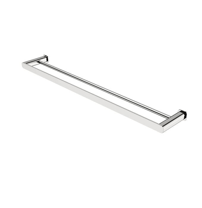 Oskar 750mm Double Towel Rail Chrome - AC4114