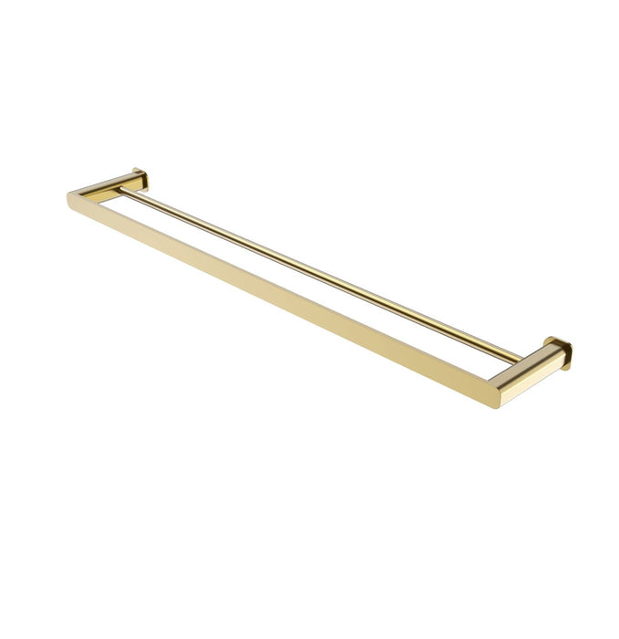 Oskar 750mm Double Towel Rail Argent Gold - AC4114AG