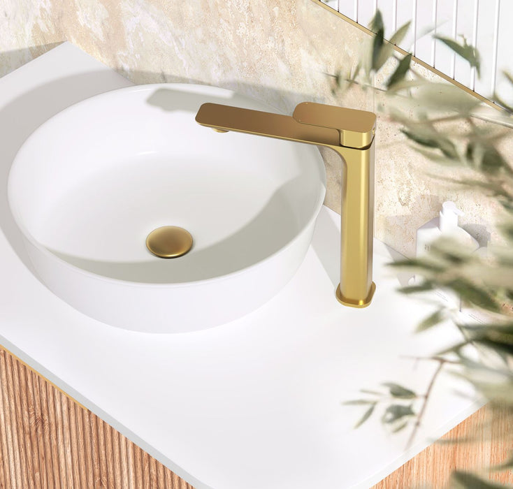 Oskar Tall Basin Mixer Argent Gold - TP-OTBMAG