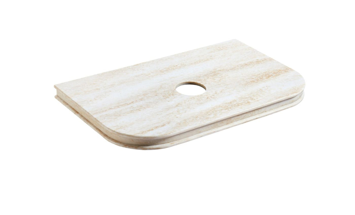 Bondi English Edge 750x460x50 Sand Dune Top - STBO74SD-50