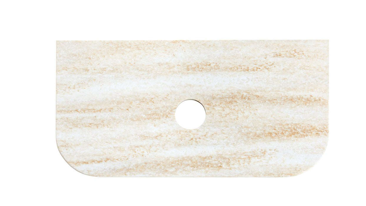 Bondi English Edge 900x460x50 Sand Dune Top - STBO94SD-50