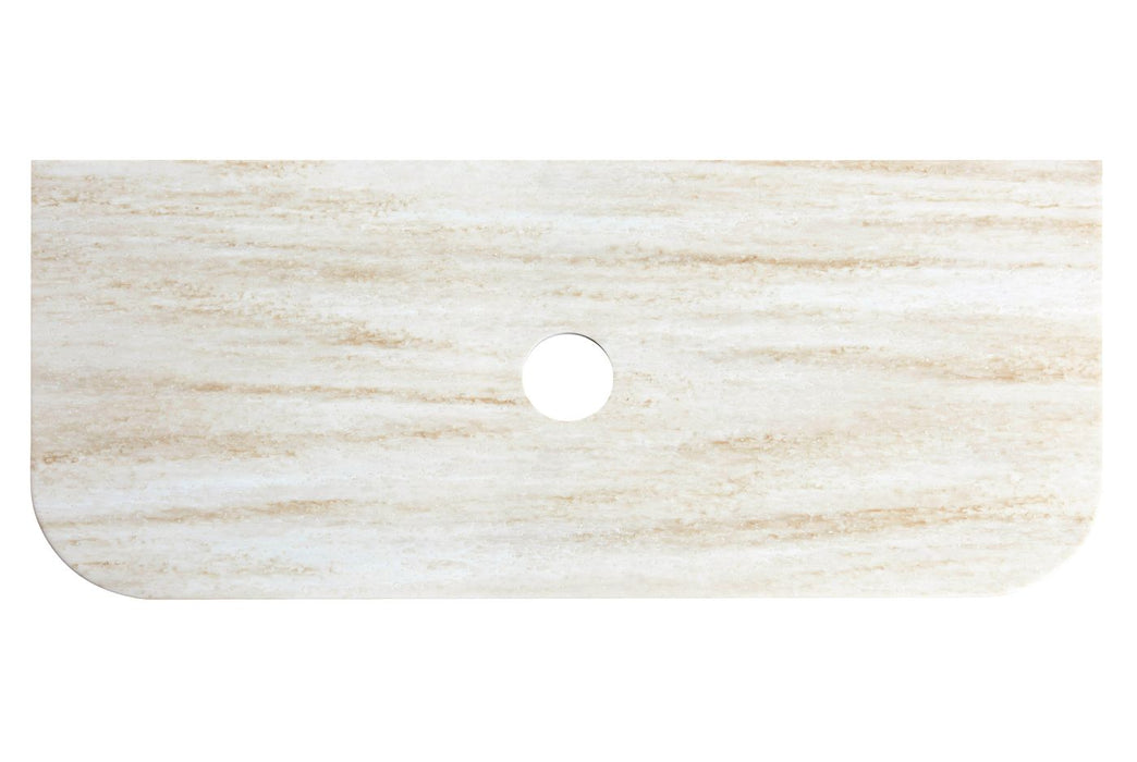 Bondi English Edge 1200x460x50 Sand Dune Top - STBO124SD-50