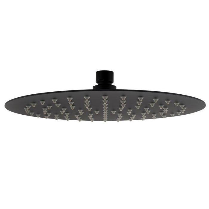 Vetto 250mm Round Shower Head Matte Black - PSSH10B