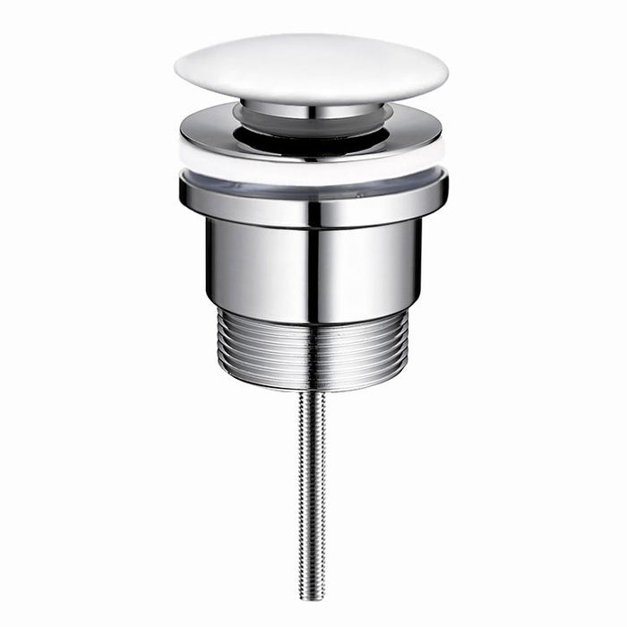 Universal Pop Up/Pullout Waste 32mm/40mm Matte White - M43MW
