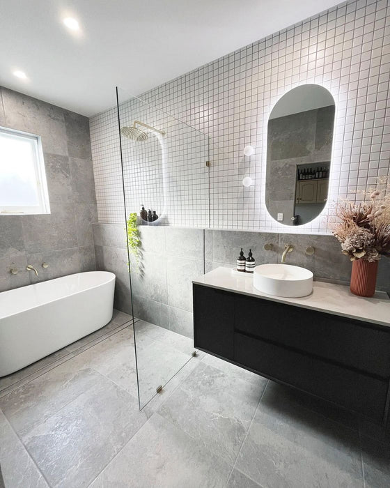 Byron 1200mm Wall Hung Vanity Black Oak - BY1200B