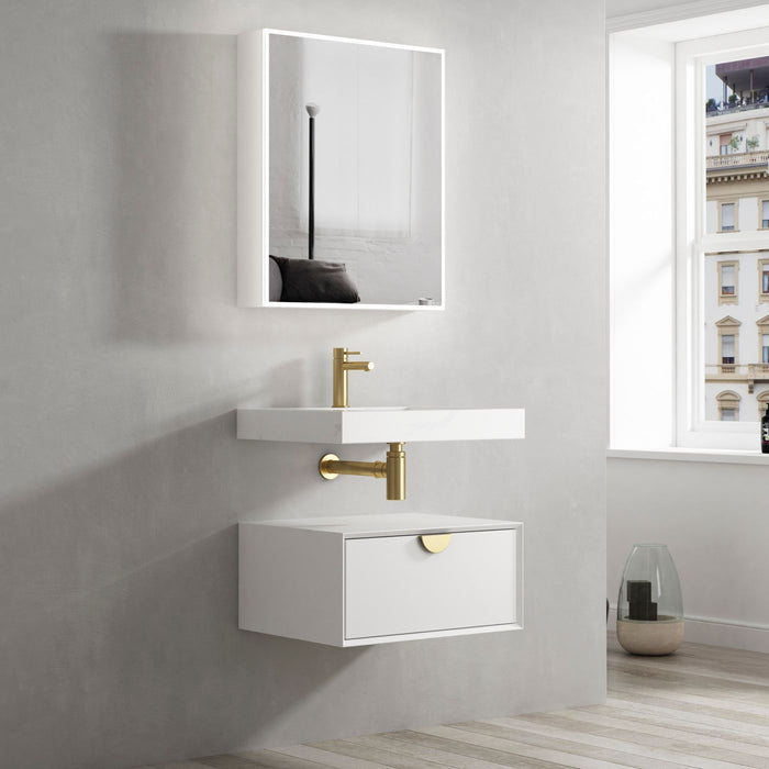 Moonlight Wall Hung Basin White - SSTML600