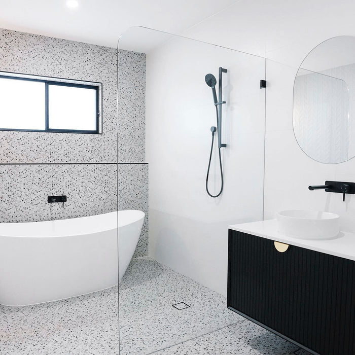 Marlo 1200mm Wall Hung Vanity Matte Black - MA1200B