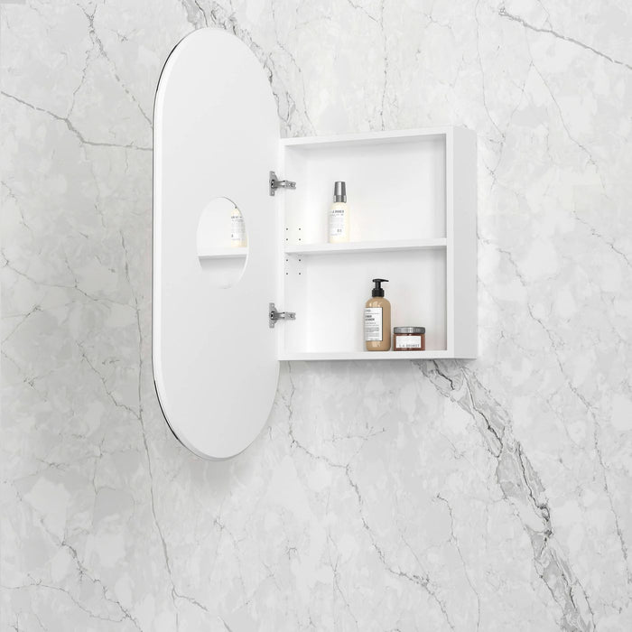 Noosa 900x450 Shaving Cabinet White - SOV9045