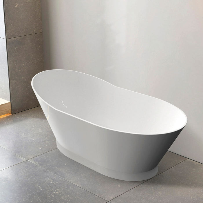 Attica Acrylic Freestanding Bath Gloss White - ALBT-1700