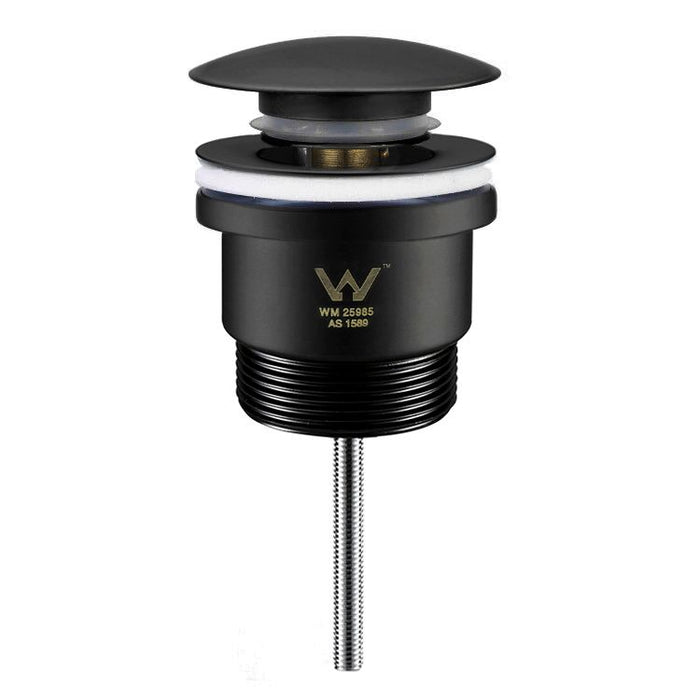 Universal Pop Up/Pullout Waste 32mm/40mm Matte Black - M43MB