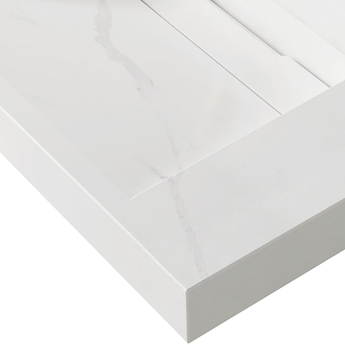 Moonlight Solid Surface Wall Hung Basin - SSTML900
