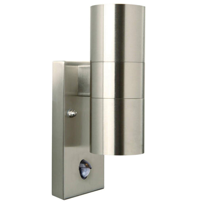 Buy Security Wall Lights Australia Tin Sensor Wall Light Stainless Steel - 21279934