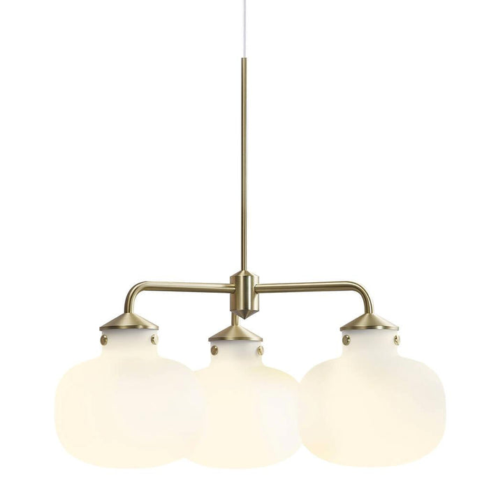Buy Island Pendant Lights Australia Raito 3 Light Island Pendant Opal White - 48053001
