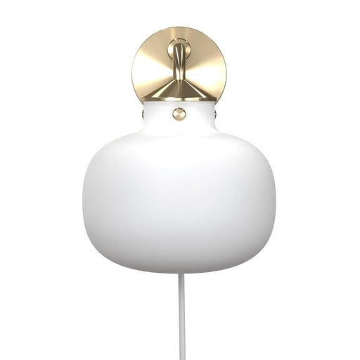 Buy Wall Sconce Australia Raito 1 Light Wall Light Opal White - 48091001