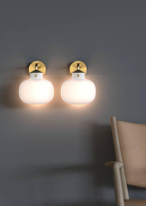 Buy Wall Sconce Australia Raito 1 Light Wall Light Opal White - 48091001