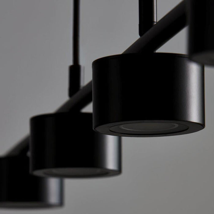 Buy Island Pendant Lights Australia Clyde 4 Light LED Island Pendant Black - 2010813003