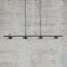 Buy Island Pendant Lights Australia Clyde 4 Light LED Island Pendant Black - 2010813003