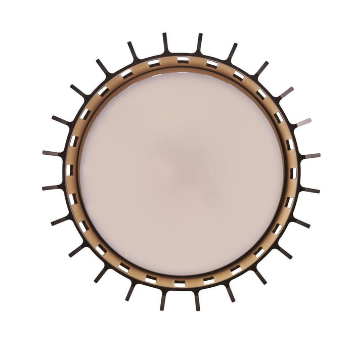 Buy Flush Mount Lights Australia Aludra Flush Mount Light Dark Brass Aluminium - 2118006061
