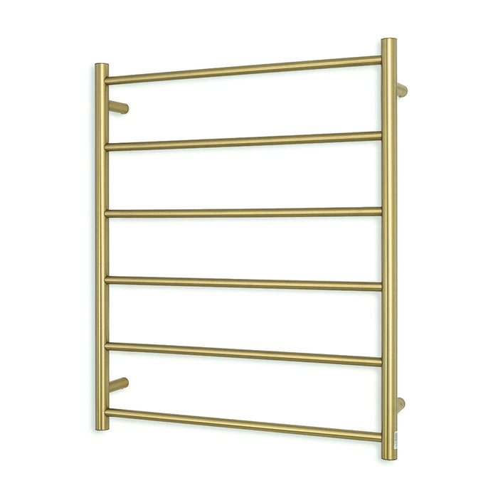 Non-Heated Round Ladder 700 x 830mm Brushed Gold - GLD-LTR01